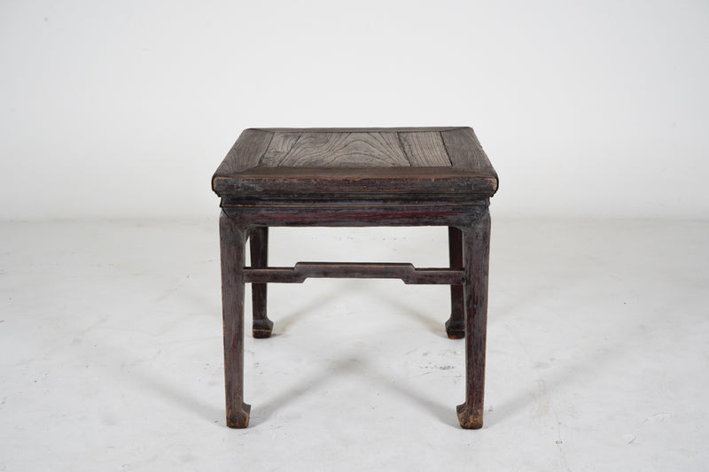 A Pair of Middle Qing Dynasty Square Stools