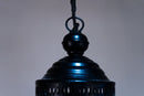 An Indian Style Lantern with Colored Glass Mosaic