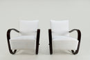 A Pair of Halabala Style Arm Chairs