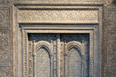 A Monumental Indian Entrance Façade with Two Doors