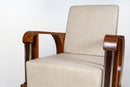 A Pair of Indian Art Deco Club Chairs