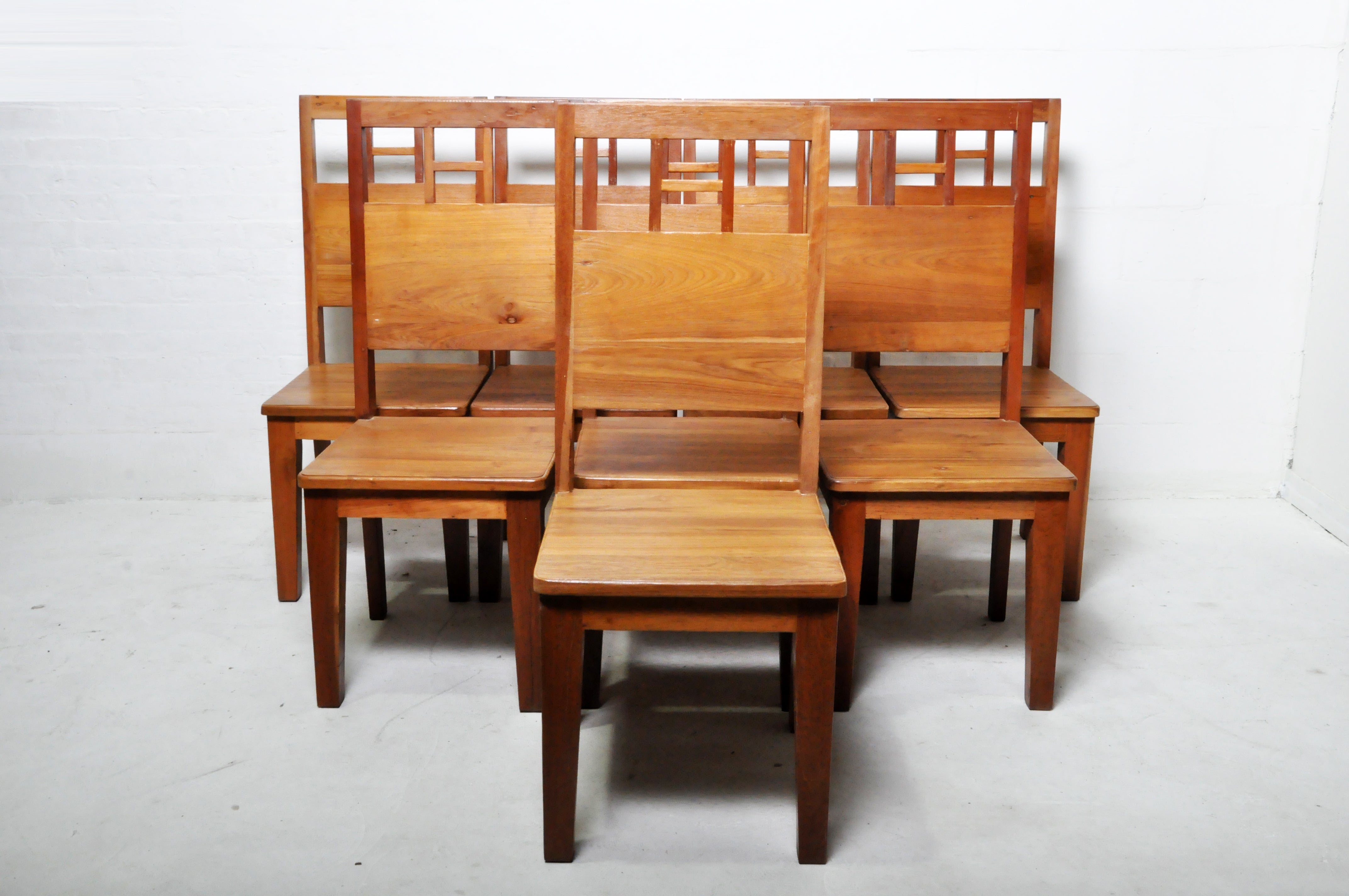 Reclaimed teak online dining chairs