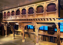 A Wooden Facade From an Indian Palace