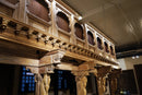 A Wooden Facade From an Indian Palace