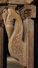 A Wooden Facade From an Indian Palace