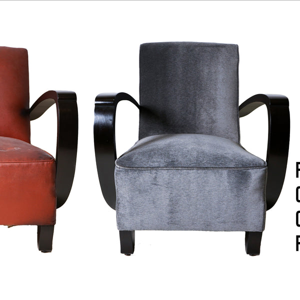 Vintage French Club Chair フレンチクラブチェア レザー French Club Chair Restoration