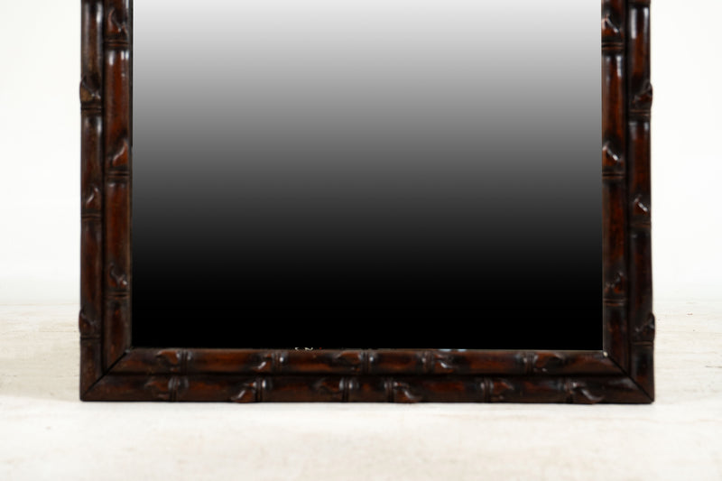 Chinese Rosewood Mirror