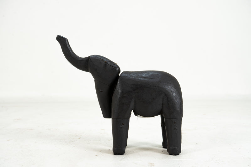 Wooden Paper Mache Mold of Elephant