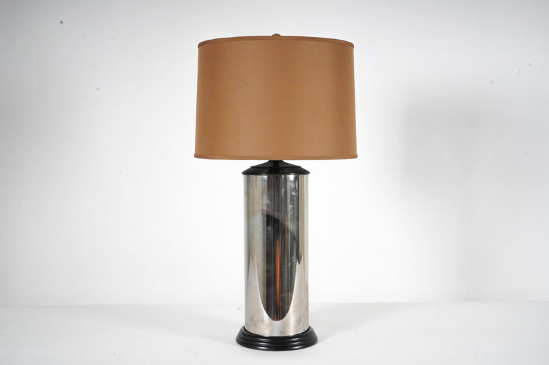 Custom Welded Steel Cylinder Lamp