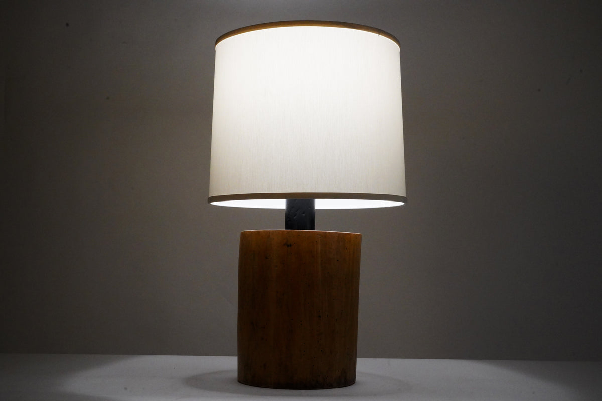 Custom Lamp Made from Reclaimed Wood