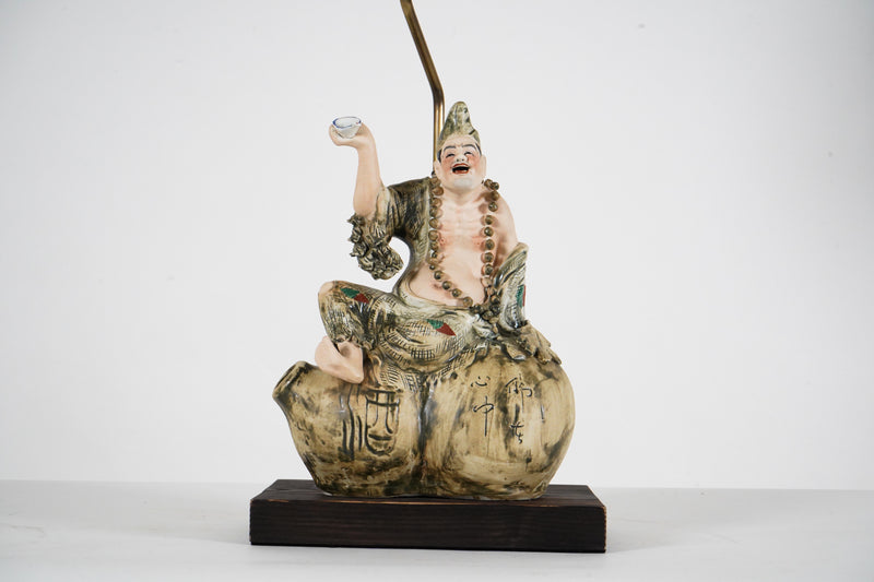 Ceramic Chinese Scholar Sculpture
