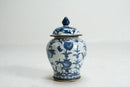 Blue and White Porcelain Ginger Jar