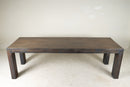 A Monumental Teakwood Dining Table