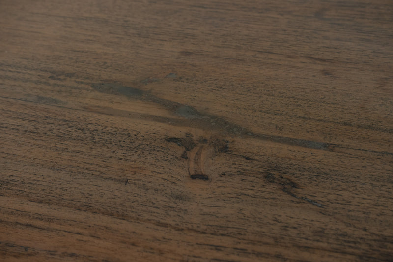 A Monumental Teakwood Dining Table