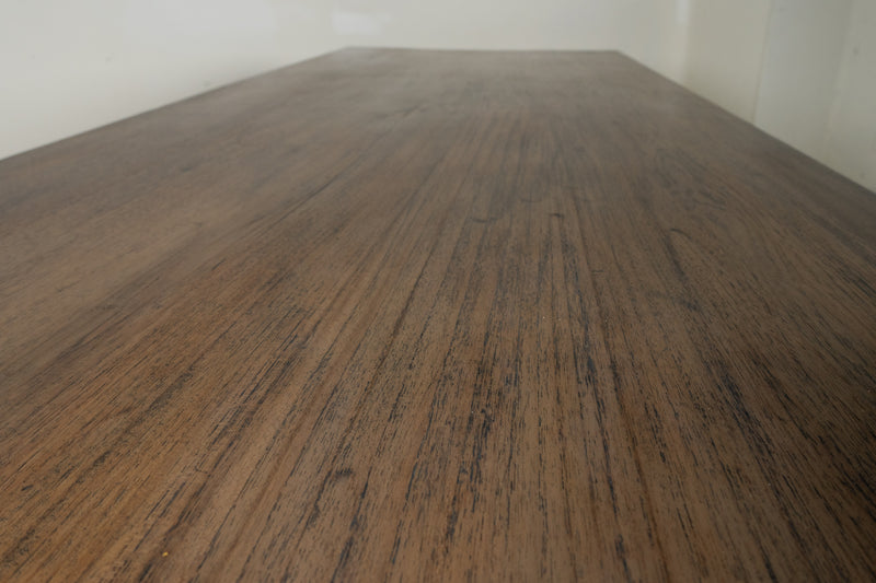 A Monumental Teakwood Dining Table