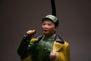 A Cultural Revolution-Style Ceramic Mao Figure Lamp