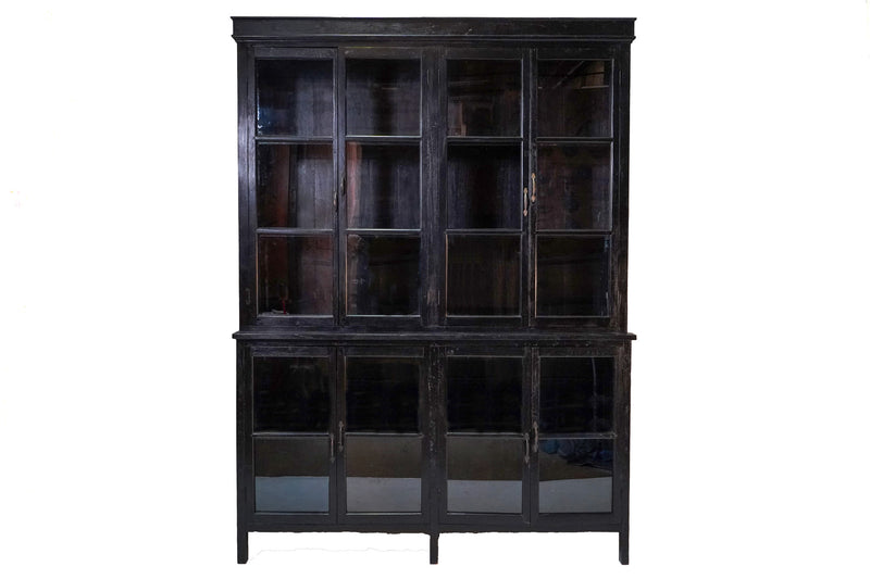 C.1900 British Raj Burmese Bookcase