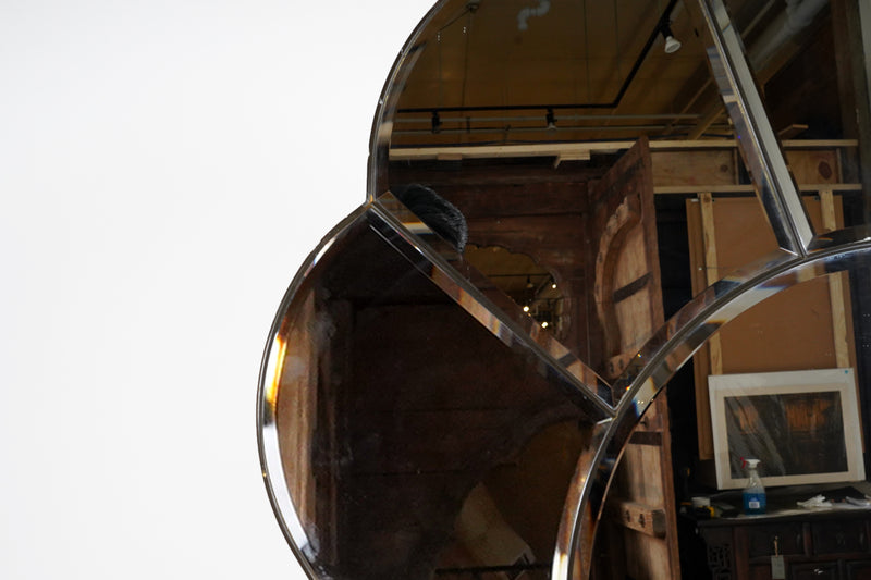 A Midcentury Tulip Shape Mirror