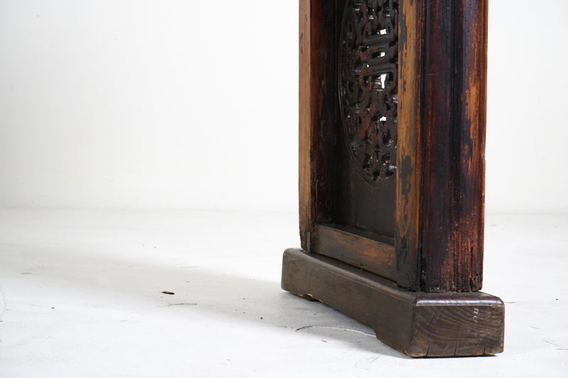 A Middle Qing Dynasty Altar Table with a Carved Dragon Motif