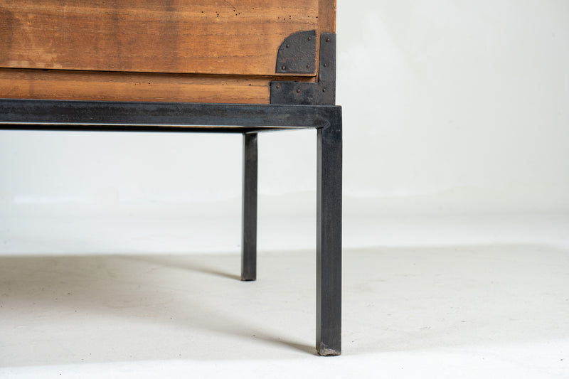 A Pair of Japanese Tansu Bedside Chests