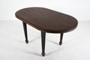 A Teak Wood Oval Dining Table