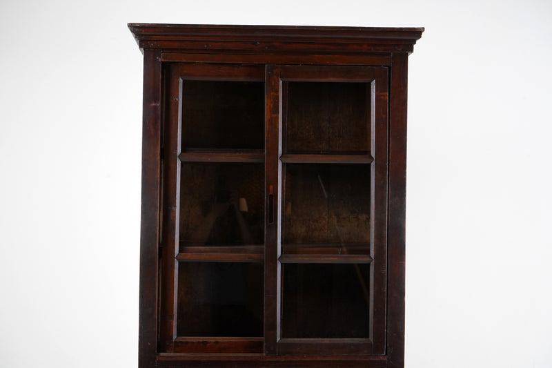 A British Colonial Teakwood Cabinet