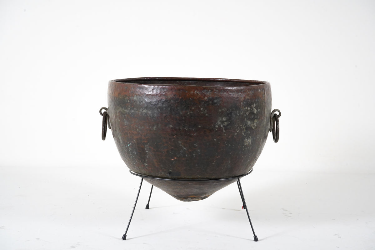 A Copper Bowl, India c.1940