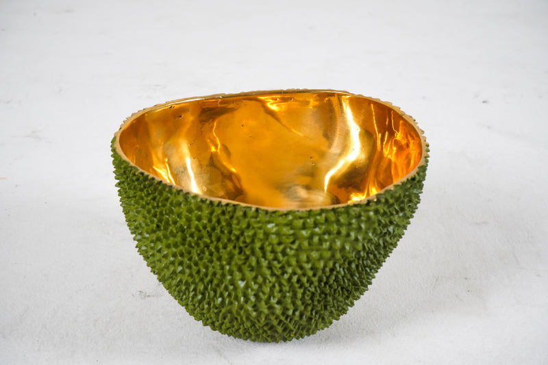 A Jackfruit Bronze Vase