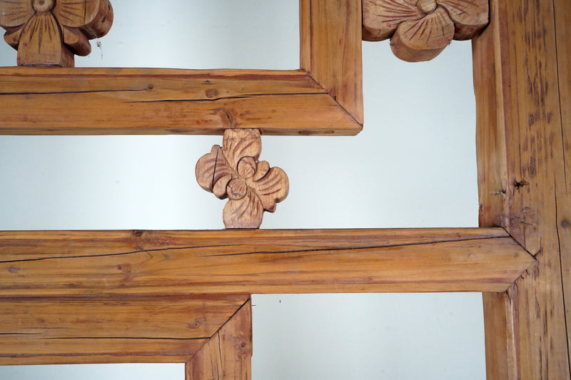 A Chinese Carved Door Panel