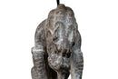 A Pair of Chinese Guardian Lions Lamps