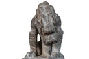 A Pair of Chinese Guardian Lions Lamps