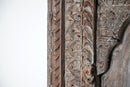A Hand-Carved Indian Window Frame