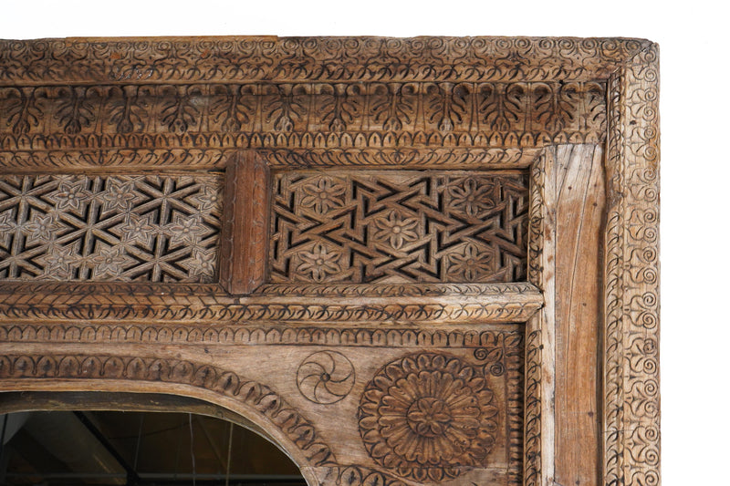A Carved Mirror Frame