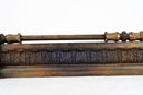 A Solid Brass Fireplace Fender, c. 1880