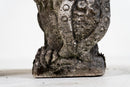 A Pair of Antique Limestone Lions, France c.1900