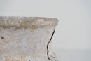 A Pair of White Cement Urns