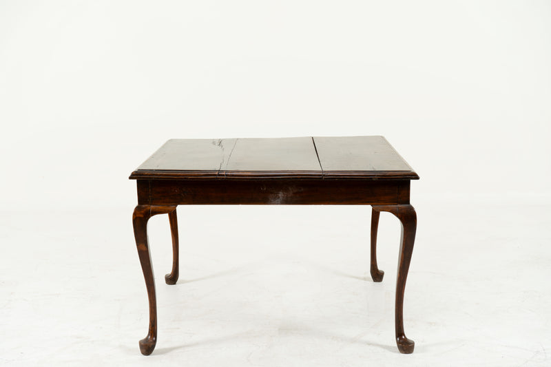 A British Colonial Tea Table With Cabriole Legs