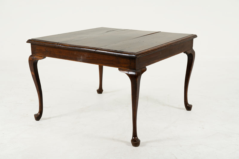 A British Colonial Tea Table With Cabriole Legs