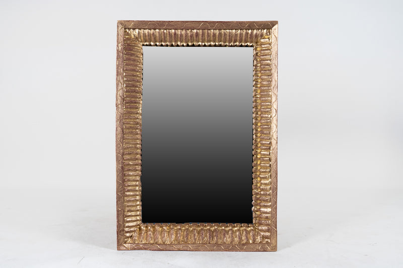 A Contemporary Mirror Made from Antique Trim
