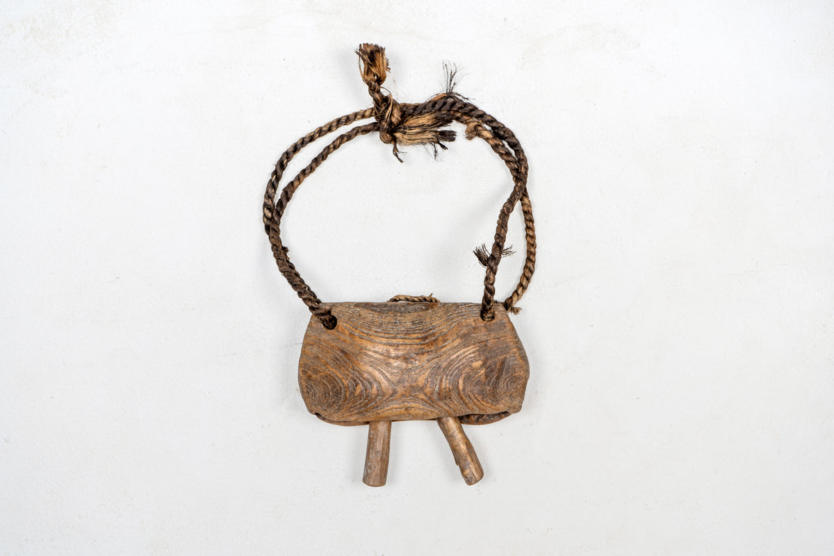 A Wooden Cow Bell
