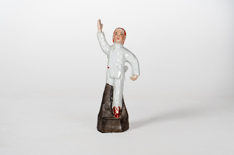 A Porcelain Figure of a Man