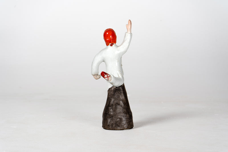 A Porcelain Figure of a Man