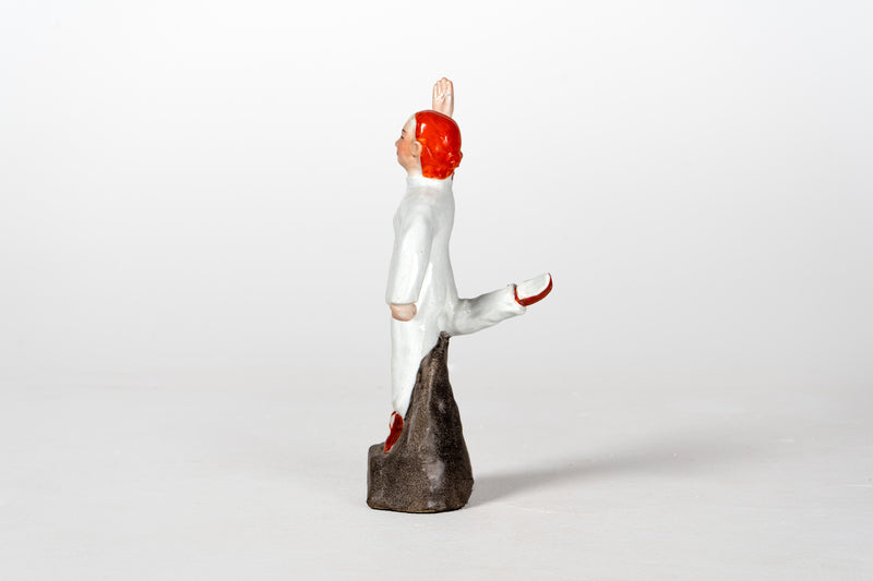 A Porcelain Figure of a Man