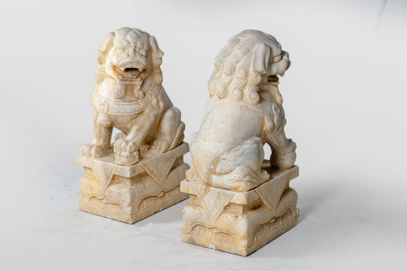 A Pair of Chinese Foo Dogs