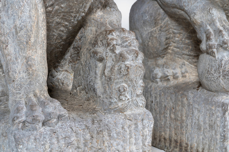 A Pair of Chinese Foo Lions