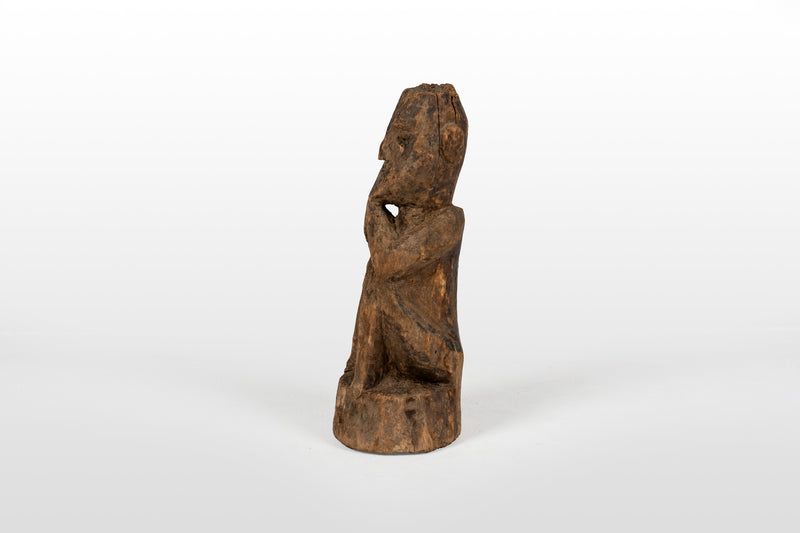 Wooden Figure of a Nepalese Ancestor Guardian