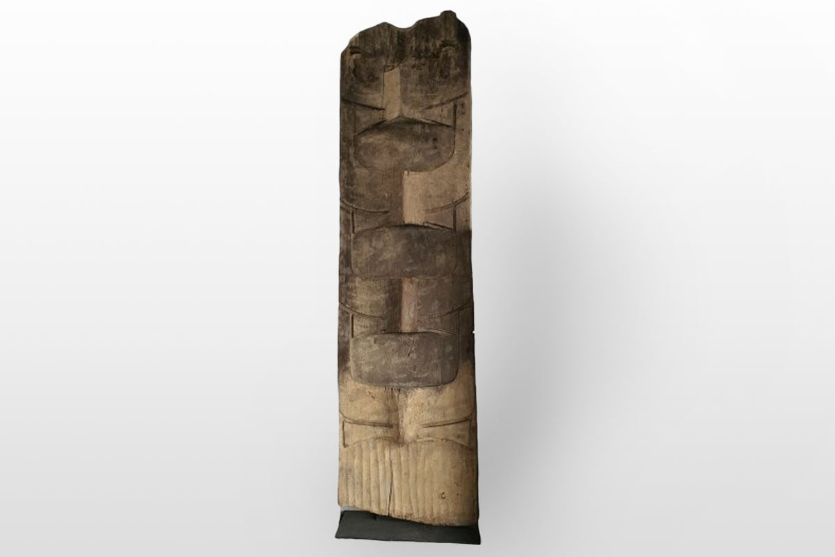 A Carved Naga Panel