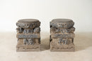 A Chinese Stone Column Base