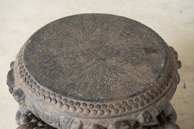 A Chinese Stone Column Base