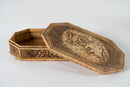 Camel Bone Box with Carvings
